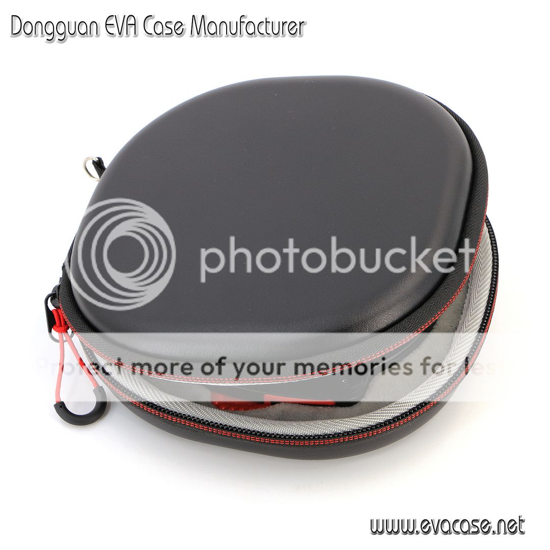 Custom Camera filter case for single len with Hard EVA Litchi grain PU